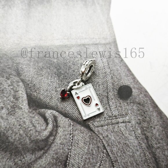 Pandora Villains Queen of Hearts Double Dangle Charm - Picture 4 of 6